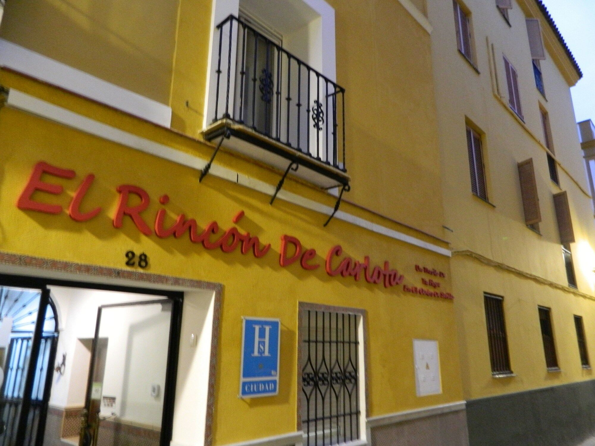 Hostal El Rincon De Carlota Sevilla Exterior foto